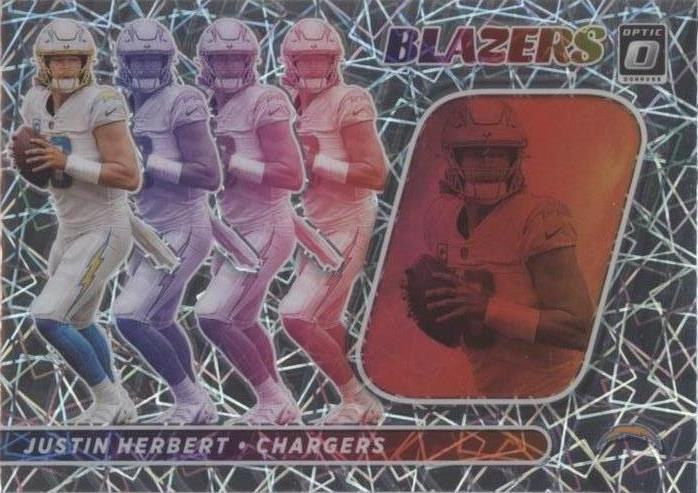2022 Panini Donruss Optic Justin Herbert #B-5 - 1 of 4