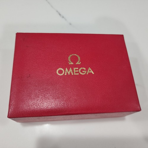 Vintage Omega Red Watch Presentation Box - Picture 6 of 15