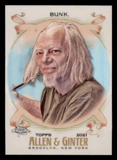 2021 Topps Allen and Ginter Chrome Refractors #250 Tom Bunk (ref Y02268)