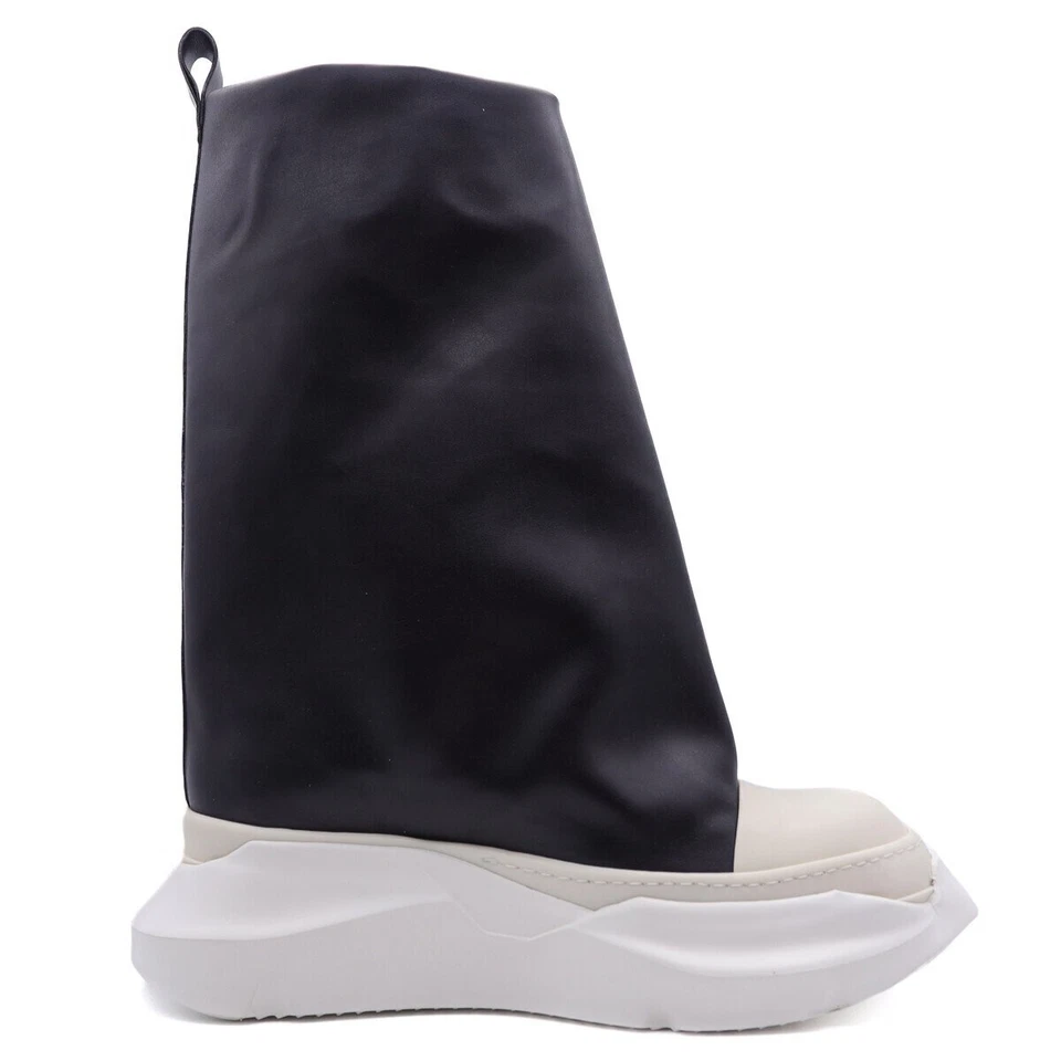 Rick Owens DRKSHDW Black Fogachine Sneak Boots New Size 41 W11 M8 - Image 2 of 4
