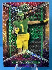 Noah Sewell 2023 Wild Card Alumination Base #1 of 1 Rainbow Sparkle Board ABC-93