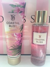 NEW Victoria  s Secret COASTAL BLISS Perfume Mist  Lotion 2 Piece Set NEW SCENT