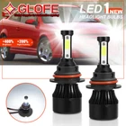 9007 Bulb High Low Beam for 2005-2010 Chevy Cobalt 6000K White LED Headlight Kit