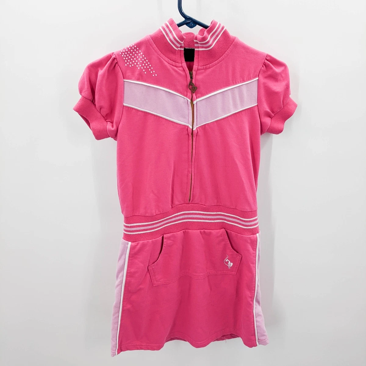 Polo top pink sweatsuit