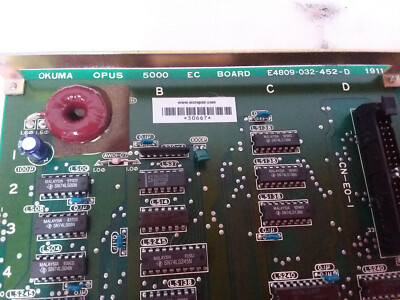 マザーボード OKUMA E4809-032-452-D / E4809-032-458 マザーボード OKUMA E4809-032-452-D / E4809-032-458 OKUMA Circuit