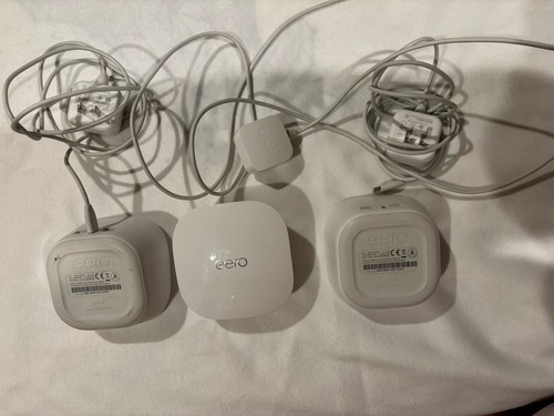 EERO 3-PACK DUAL BAND MESH WIFI 5 SYSTEM (J010001) 5000 Sq Feet 3 ERROS - Bild 6 von 6