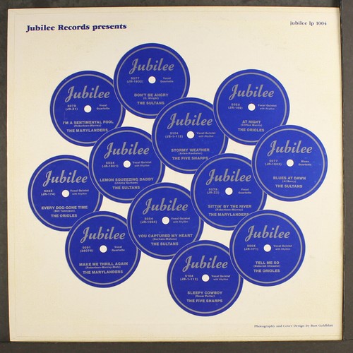 VARIOUS: harmony showcase JUBILEE 12" LP 33 RPM