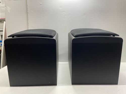 Kenwood LS-C2 Black Bookshelf Speakers Left & Right 60W 6 Ohm Tested & Working - Picture 11 of 17