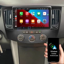For Hyundai Sonata 2009-2010 apple CarPlay Car Stereo Radio Android 15 GPS NAVI