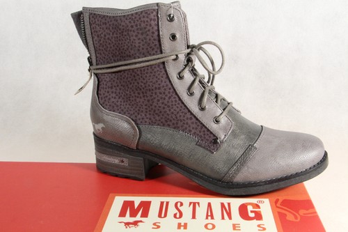 Mustang Ankle Boots Grey 1229 New | eBay