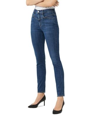 3x1 nyc womens blue denim jesse straight high rise slim legs jeans NWT sz 32
