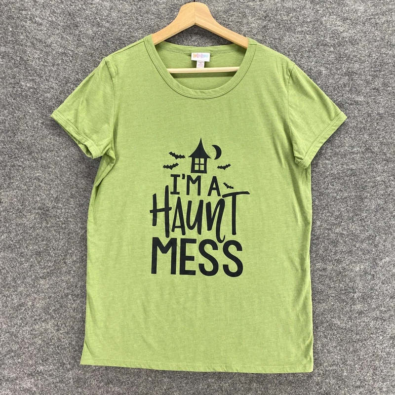  short sleeve logo i am haunt mess shirt