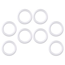 8PCS Foam Wreath Form White Foam Circles Wedding Floral Arranging Supplies Foam