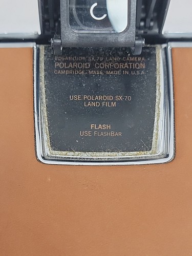 FOTOCAMERA TERRESTRE Polaroid SX-70 vintage in ottime condizioni non testata AS-IS C5 - Foto 15 di 15