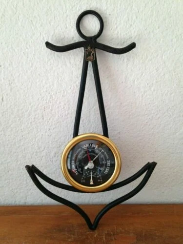 Instruments de mesure de collection baromètres en métal