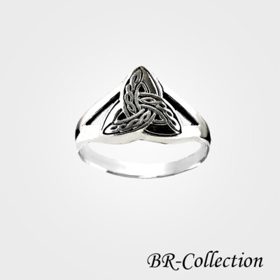 925 Sterling Silver Celtic Trinity Knot Ring Irish Jewelry | eBay