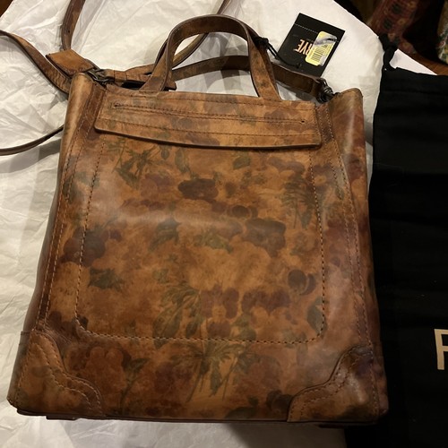 Frye Charlie Small Tote Crossbody Tan Multi NWT 278 722947361210 eBay