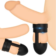 Male Silicone Penis Cock Ring Ball Stretcher Enhancer Delay Ejaculation for Men
