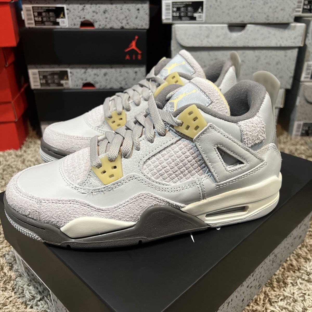 Jordan 4 Retro SE Craft Photon Dust (GS) DV2262-021 Grade Jordan 4 Retro SE Craft Photon Dust (GS) DV2262-021 Grade