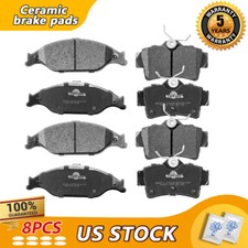 Front Rear Ceramic Pads For 1999 2000 2001 2002 2003 2004 Ford Mustang Base Gt Front Rear Ceramic Pads For 1999 2000 2001 2002 2003 2004 Ford Mustang Base Gt