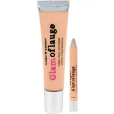 2 PACK HARD CANDY HEVY DUTTY CONCEALER WITH CONCALER PENCIL MEDIUM WARM 0978