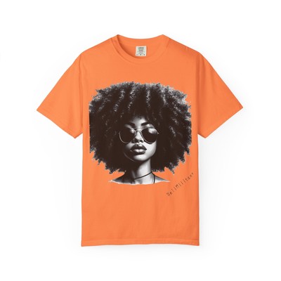 Well Militant Afro Babe Graphic T-Shirt - Jamaican Settings