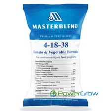 MASTERBLEND Official 4-18-38 Tomato & Vegetable Fertilizer (5 Pounds) 