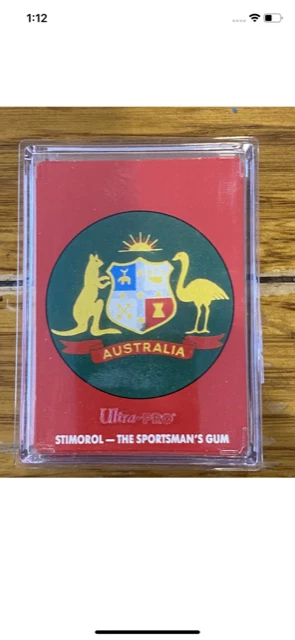 Various cricket card POG and sticker base sets Scanlens Stimorol Futera Select