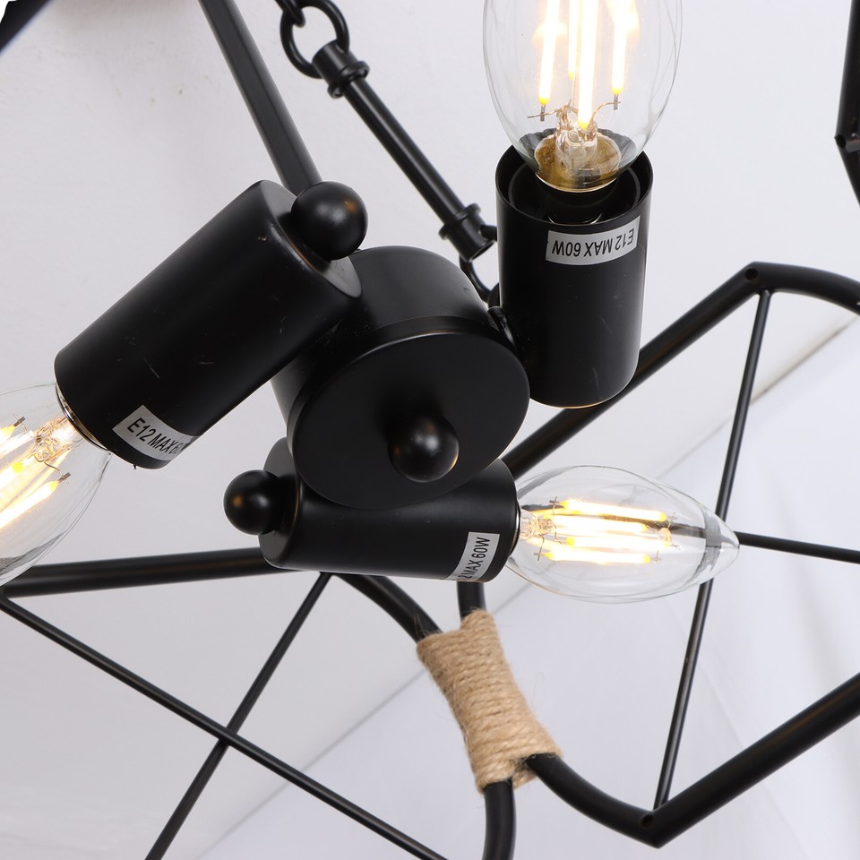 3Light Vintage Ceiling Light Entryway Hallway Chandelier Farmhouse