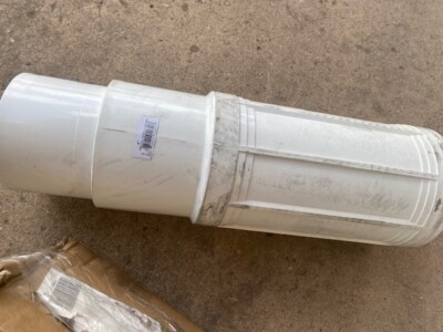 NDS 118-40 Pro-Span 4'' Expansion Repair Coupling, 4-Inch, White