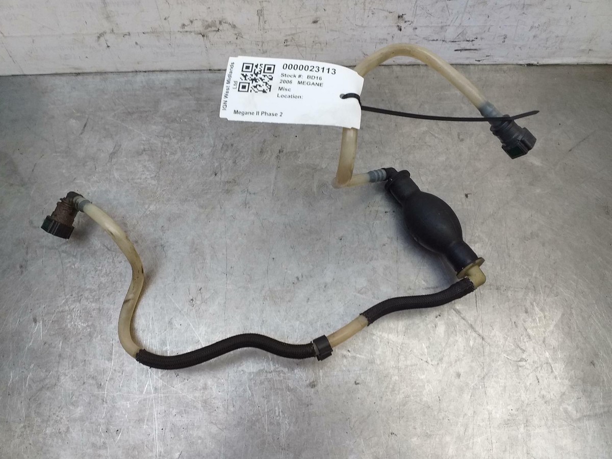 RENAULT Megane II 2006 1.5 dCi Fuel Solenoid Purge Valve 3404892 