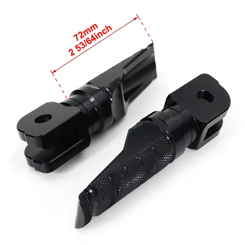 Motorcycle Front Foot Pegs Footrest Fit For Honda CB125R CB1000R CB600F HORNET Foto 3 de 4