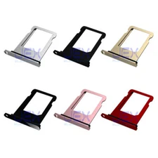 Replacement Nano Sim Card Holder Tray + Rubber Gasket for iPhone 7 or 7 Plus