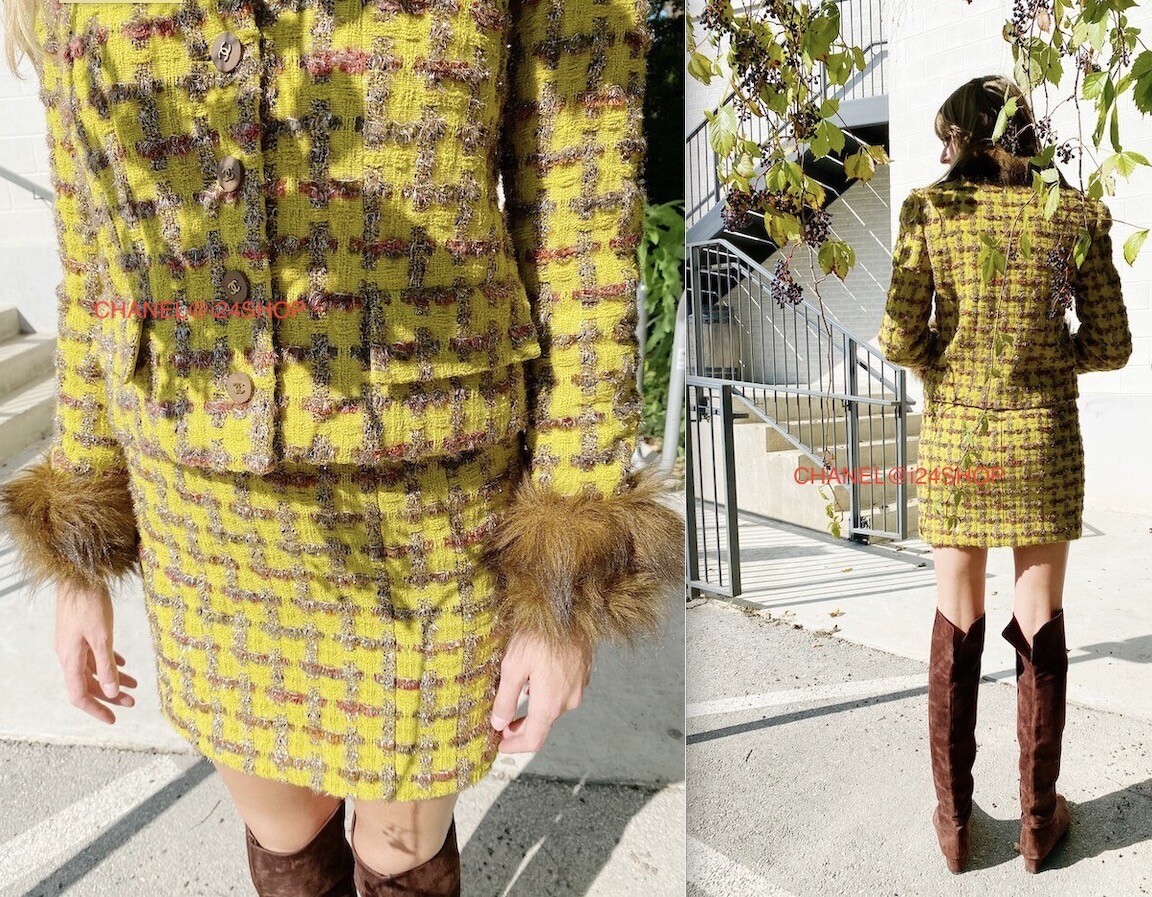 スーツ・フォーマル・ドレス CHANEL 1994SS Tweed Suit CHANEL 1994SS Tweed Suit