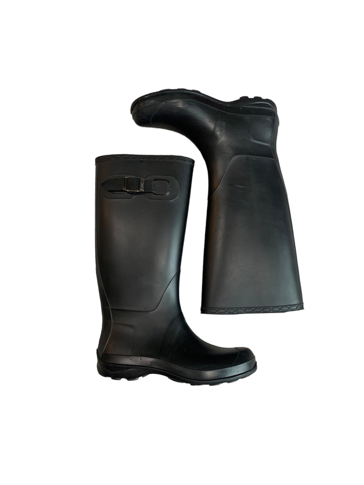 Kamik Olivia Tall Waterproof Rain Snow Black Rubb… - image 14