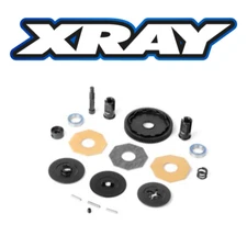 XRAY 364100 XB4 MULTI-ADJUSTABLE SLIPPER CLUTCH (MSC) - SET