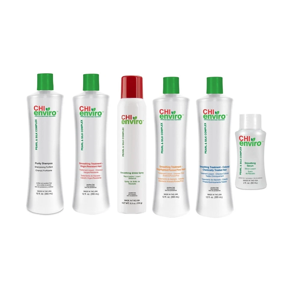 Kit de tratamiento suavizante todo en uno CHI Enviro - color, virgen y resaltado Foto 2 de 2