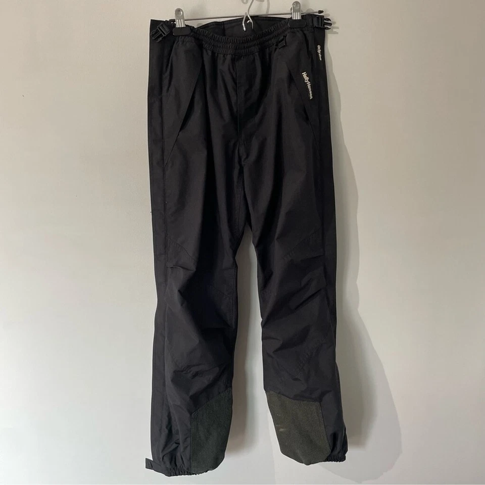 Helly Hansen Equipe Waterproof Pants Women S/M Black Breathable Mesh Lined Nylon - Image 2 of 4