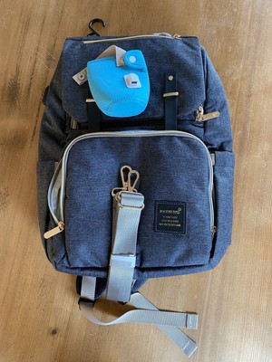 machine bird diaper backpack