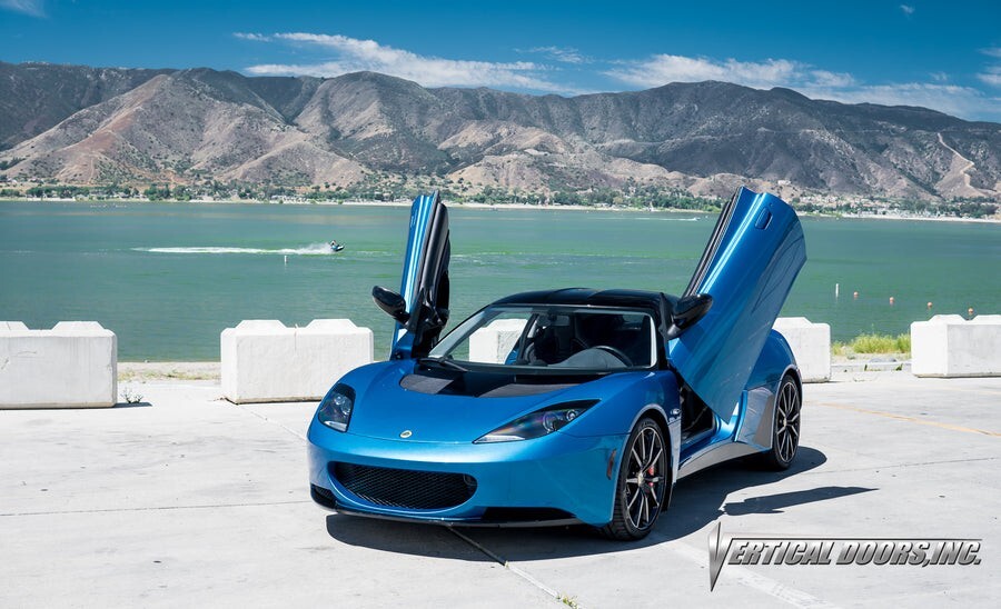Lotus Evora 2010-2021 Bolt on Lambo Doors Vertical Doors Inc Kit