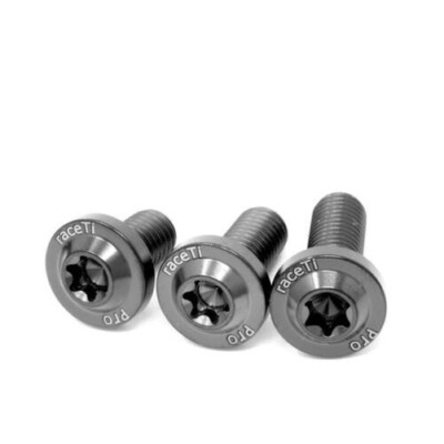 M8 Titan Schrauben Niedriges Profil Ti Torx Scheiben 1.25 t40 15-40mm Schwarz