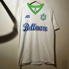 Mizuno Bellmare Hiratsuka Vintage Jersey 90s J League Lime Green XL