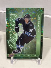 2024-25 Upper Deck Logan Cooley Green Dazzlers