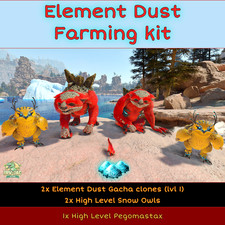 Ark Ascended - Element Dust Gacha Farming Kit - Xbox/PC/PS5 Official PVE