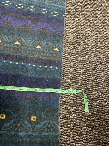Vintage Patagonia Fleece Blanket Synchilla Aztec Geometric Large 55” X 70” Rare - Picture 6 of 8