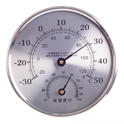 Thermometer Hygrometer groß Haushalt hochpräzises Wand-/Standmessgerät - Bild 5 von 12