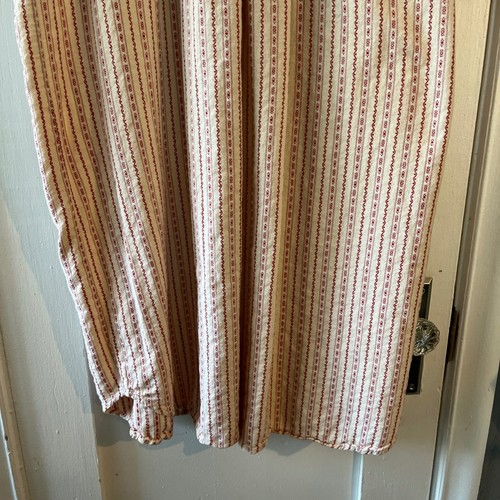 LL Bean Vintage Nachthemd Damen Biesen Dobby Flanell Cottagecore Gr. L - Bild 9 von 14