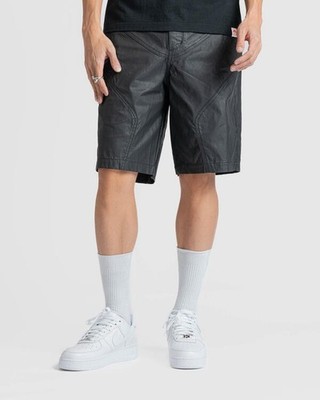 Jordan x Cactus Jack Travis Scott Waxed Shorts Mens 34 Black