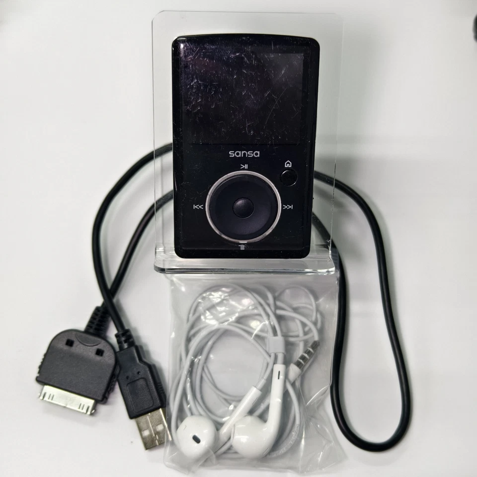 Reproductor MP3 multimedia digital SanDisk Sansa Fuze (4 GB) negro. Funciona muy bien, excelente estado Foto 4 de 4