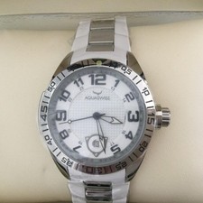 AquaswissTrax White Mens Wrist Watch Ceramic ...